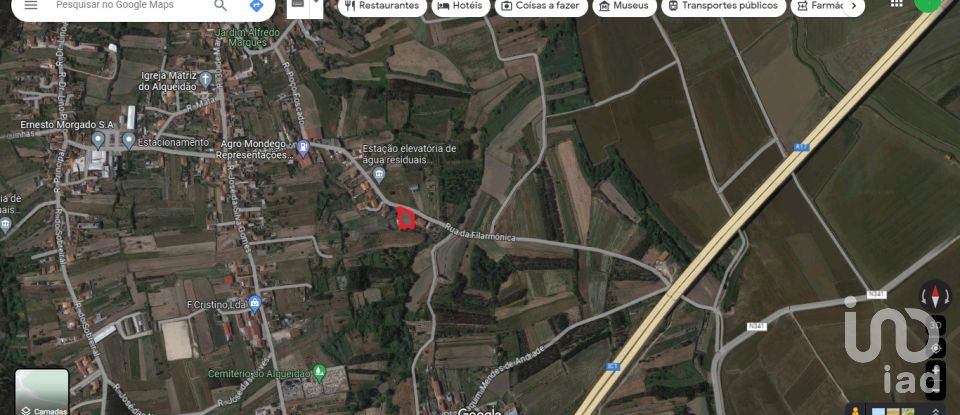 Terreno em Alqueidão de 1 632 m²