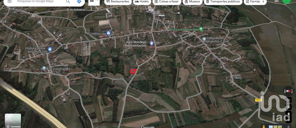 Terreno em Alqueidão de 1 632 m²