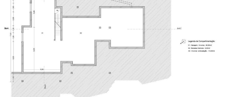 Maison rustique T3 à Couto de 247 m²
