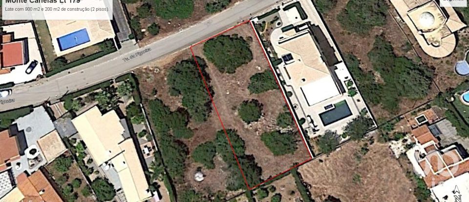 Terrain à bâtir à Mexilhoeira Grande de 900 m²