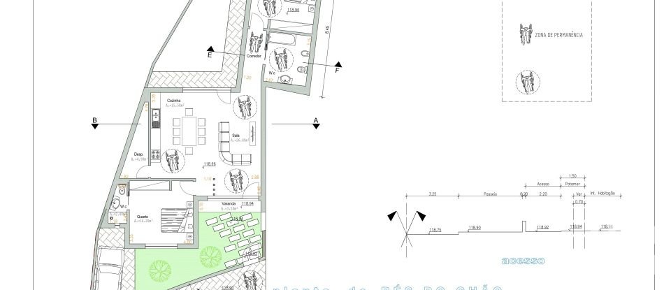 House T2 in Guia, Ilha e Mata Mourisca of 95 m²