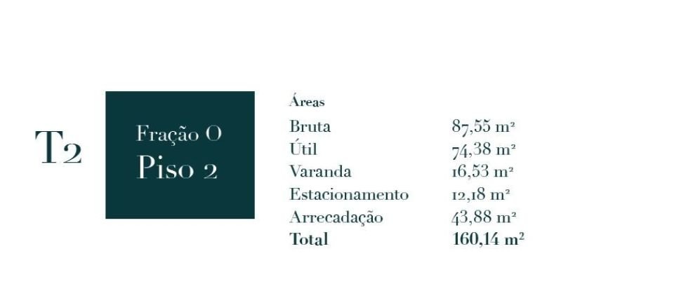Apartment T2 in Atouguia da Baleia of 74 m²