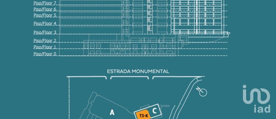 Appartement T3 à São Martinho de 162 m²