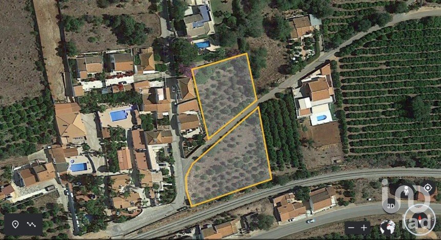 Terreno urbano em Alcantarilha e Pêra de 3 640 m²