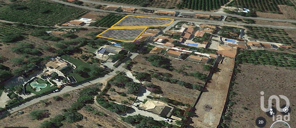 Terreno urbano em Alcantarilha e Pêra de 3 640 m²
