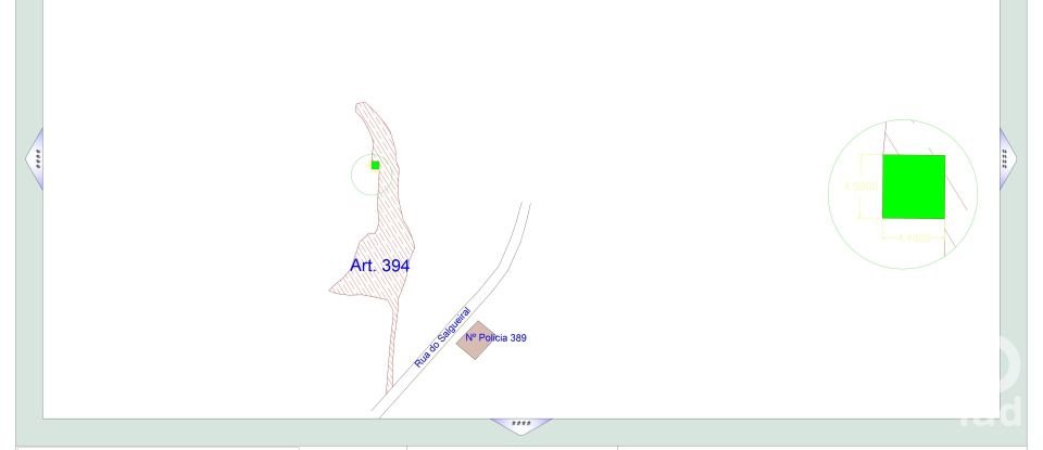 Terreno em Luzim e Vila Cova de 4 900 m²
