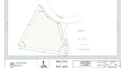 Terrain à Luzim e Vila Cova de 1 234 m²