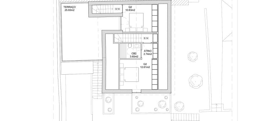 Duplex T2 em Viseu de 65 m²