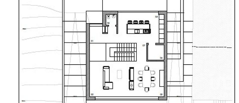 Terreno urbano em Guarda de 417 m²