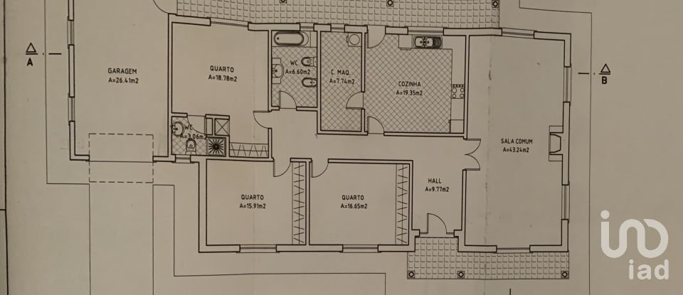 Gîte T3 à A dos Francos de 170 m²