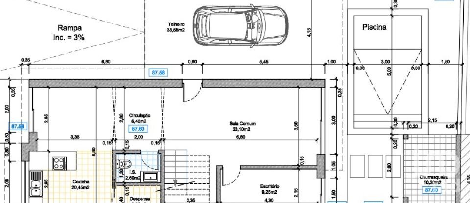 Gîte T4 à Carvoeira de 220 m²