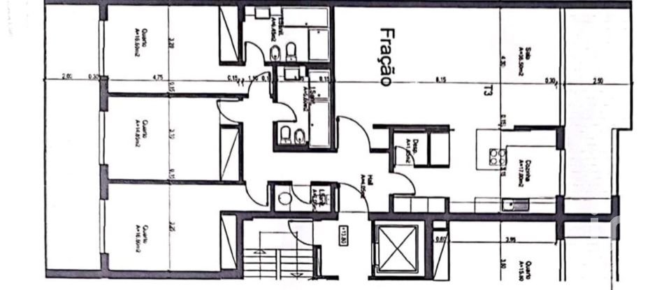 Apartamento T3 em Portimão de 194 m²