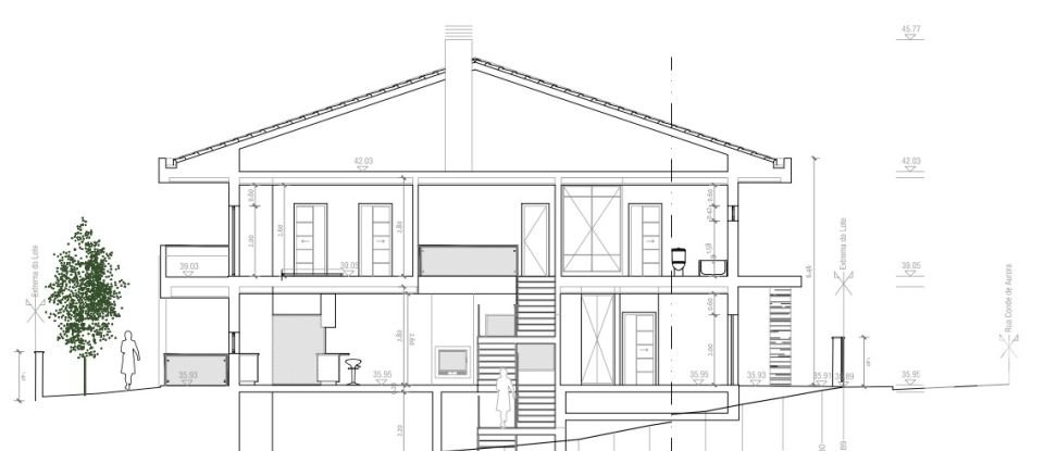 Maison T4 à Amora de 327 m²