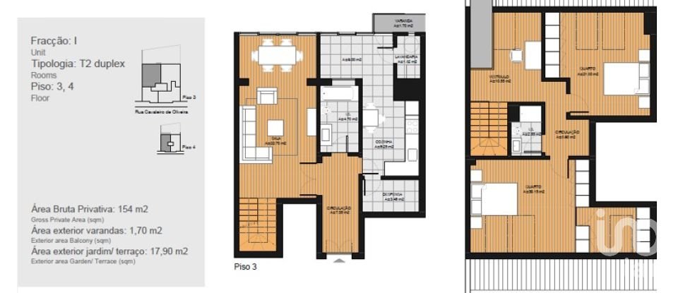 Appartement T2 à Arroios de 154 m²