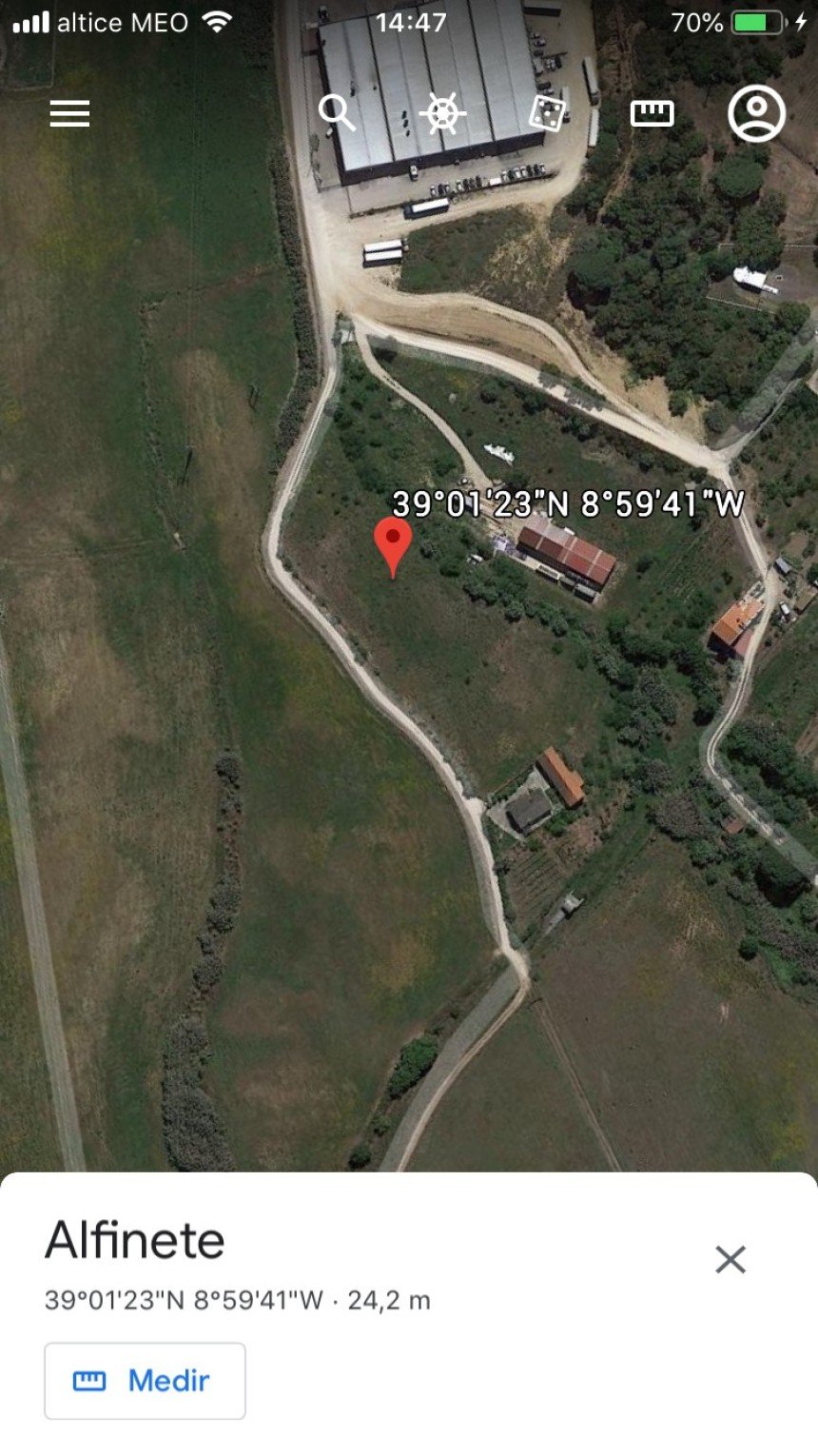 Land in Carregado e Cadafais of 3,578 m²