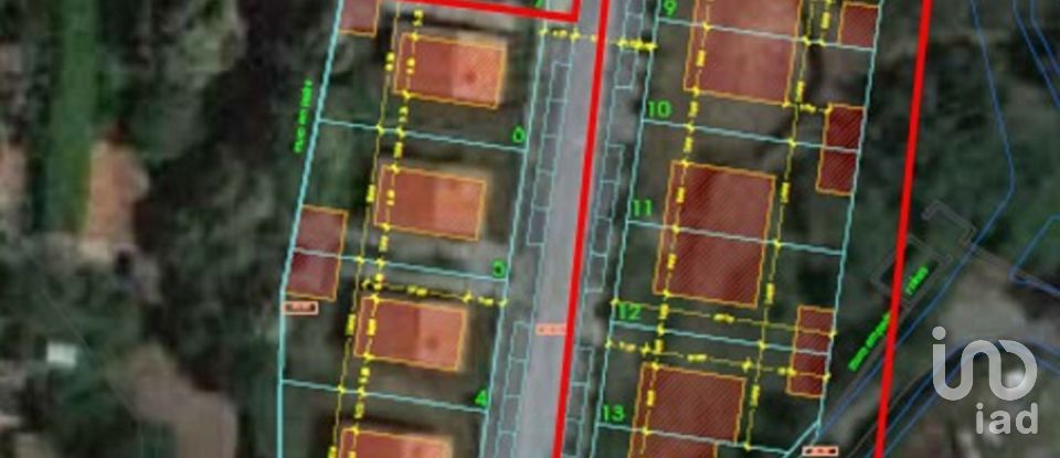 Terreno urbano em Campos e Vila Meã de 410 m²
