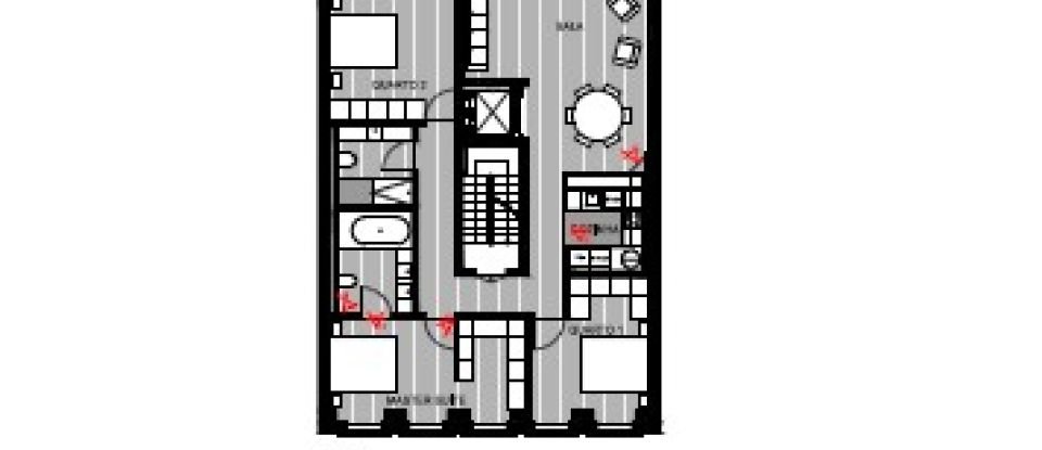 Apartamento T2 em Estrela de 111 m²