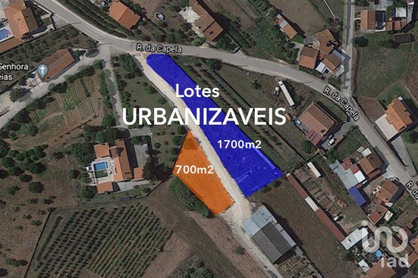 Terrain à bâtir à Aljubarrota de 700 m²