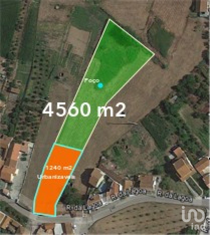Terreno para construção em Porto de Mós - São João Baptista e São Pedro de 4 560 m²