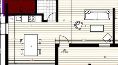 Maison T3 à Pataias e Martingança de 88 m²