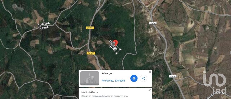 Terreno em Alvorge de 4 550 m²