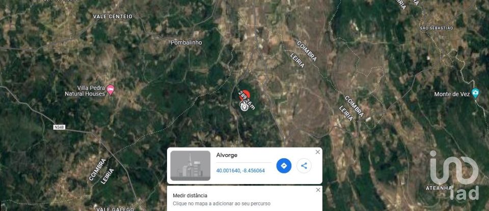 Terreno em Alvorge de 4 550 m²