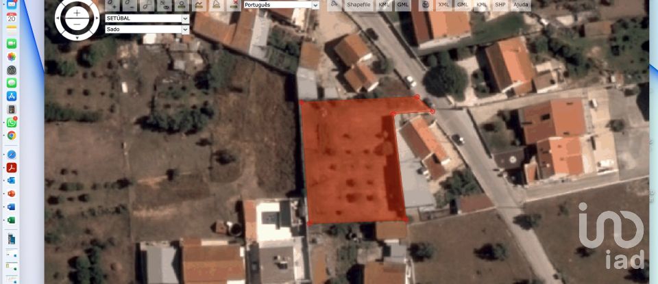 Terreno para construção em Sado de 1 270 m²