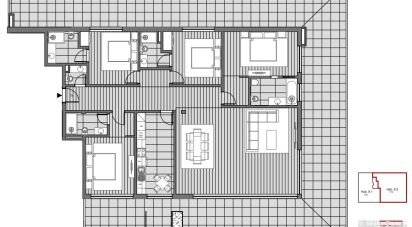 Appartement T4 à Ramalde de 183 m²