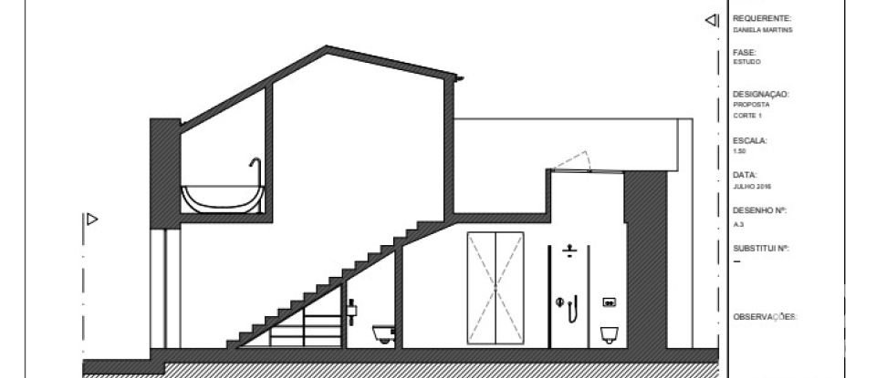 Maison de ville T3 à Silves de 122 m²