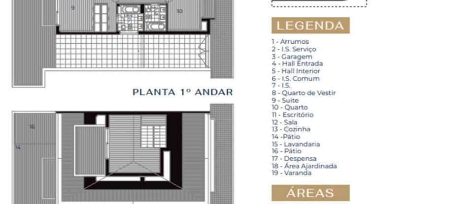 Lodge T5 in Espinho of 302 m²