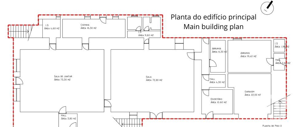 Farm T7 in Freixo de Numão of 1,116 m²