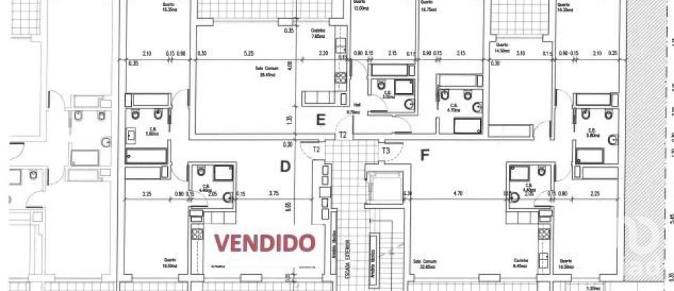 Appartement T2 à São Gonçalo De Lagos de 94 m²