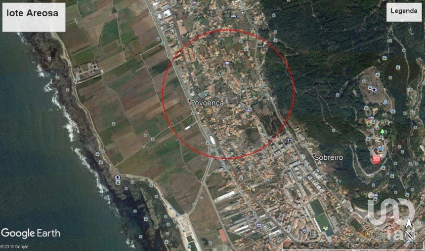 Building plot in Areosa of 178 m²
