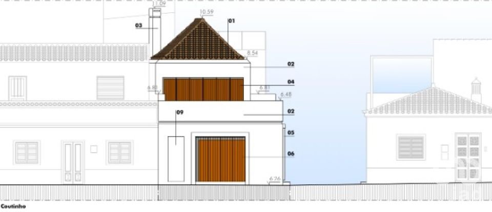 House T1 in Santa Luzia of 90 m²