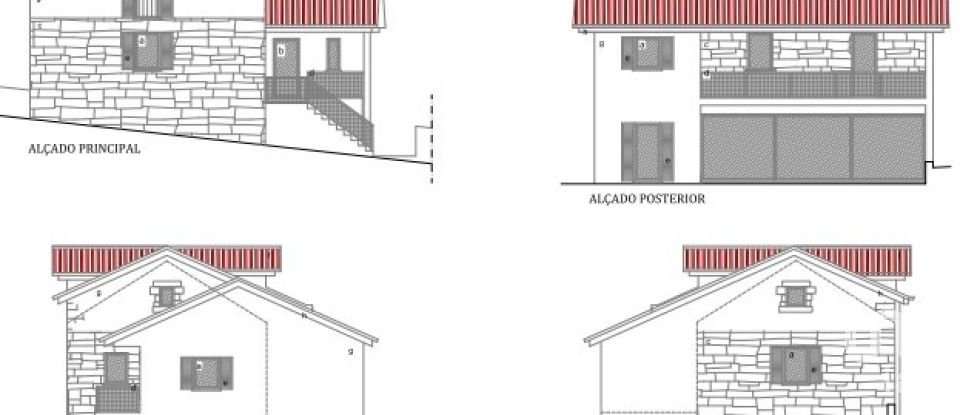 Village house T2 in Aldeias e Mangualde da Serra of 90 m²