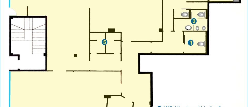 Boutique/Local commercial à Glória E Vera Cruz de 265 m²