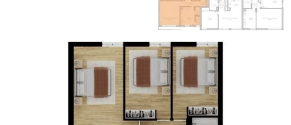 Apartment T3 in Quarteira of 150 m²