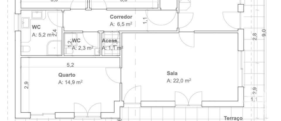Casa T6 em Meixomil de 169 m²