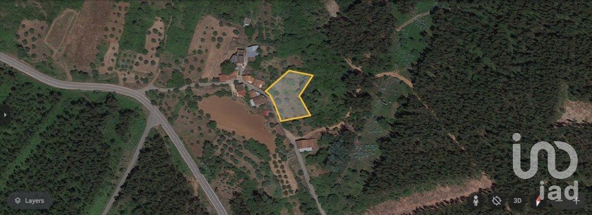 Terrain à São Miguel, Santa Eufémia e Rabaçal de 1 900 m²