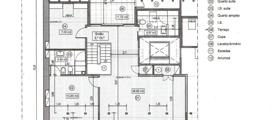 Duplex T4 à Arroios de 217 m²