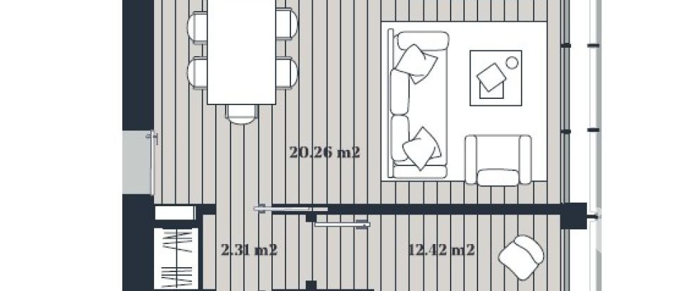 Apartamento T1 em Marvila de 63 m²