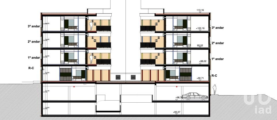 Apartamento T1 em Matosinhos e Leça da Palmeira de 82 m²