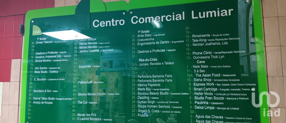 Boutique/Local commercial à Lumiar de 27 m²