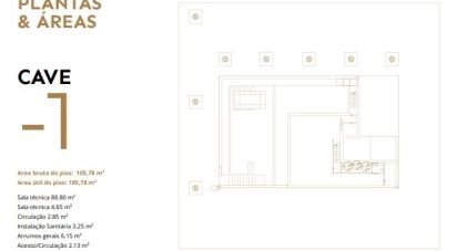 Land in Canidelo of 477 m²