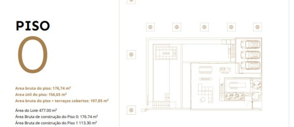 Terreno em Canidelo de 477 m²
