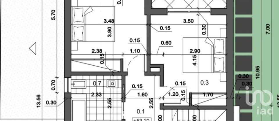 Gîte T4 à Corroios de 142 m²