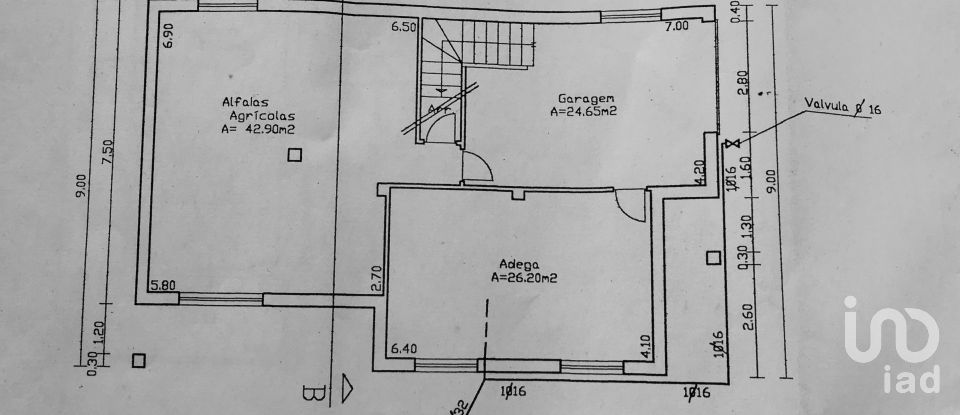 Land in Ceira of 604 m²