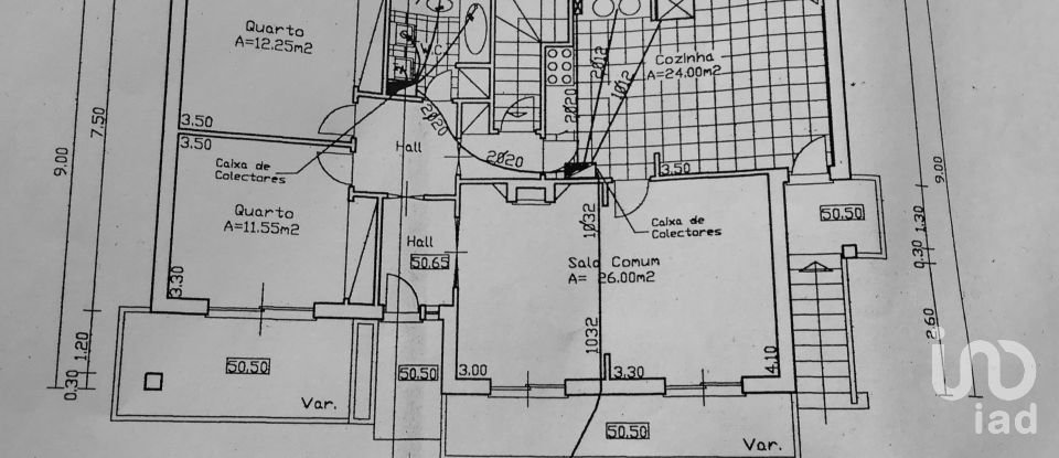 Land in Ceira of 604 m²