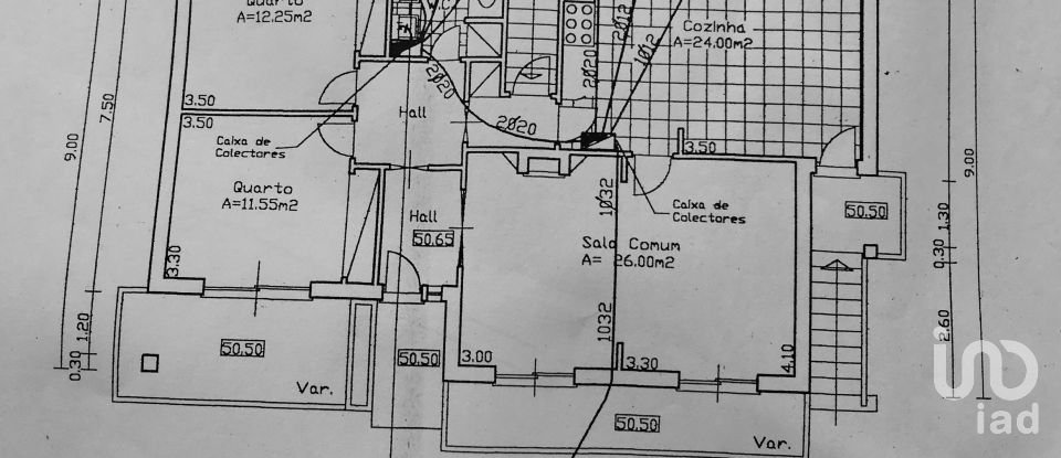 Land in Ceira of 604 m²