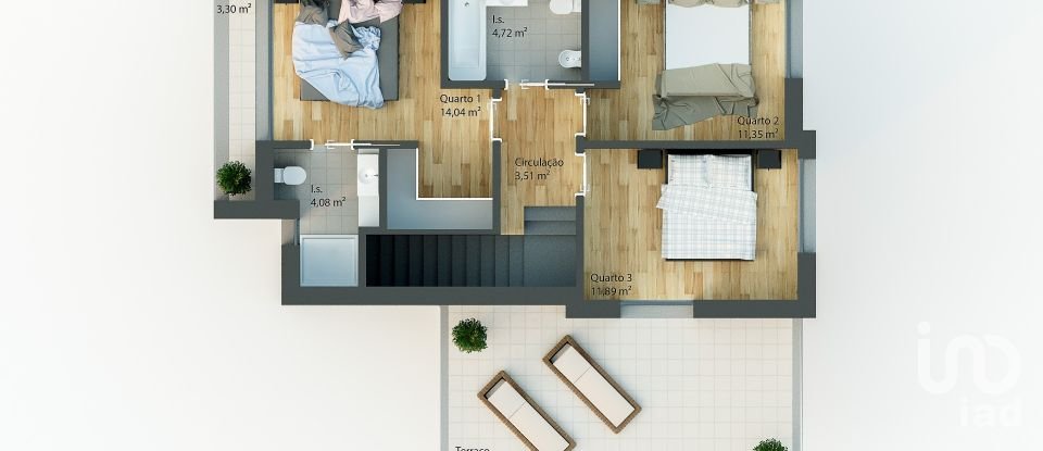 Lodge T3 in Atouguia da Baleia of 125 m²